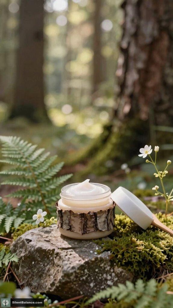 forest inspired bark moisturizers