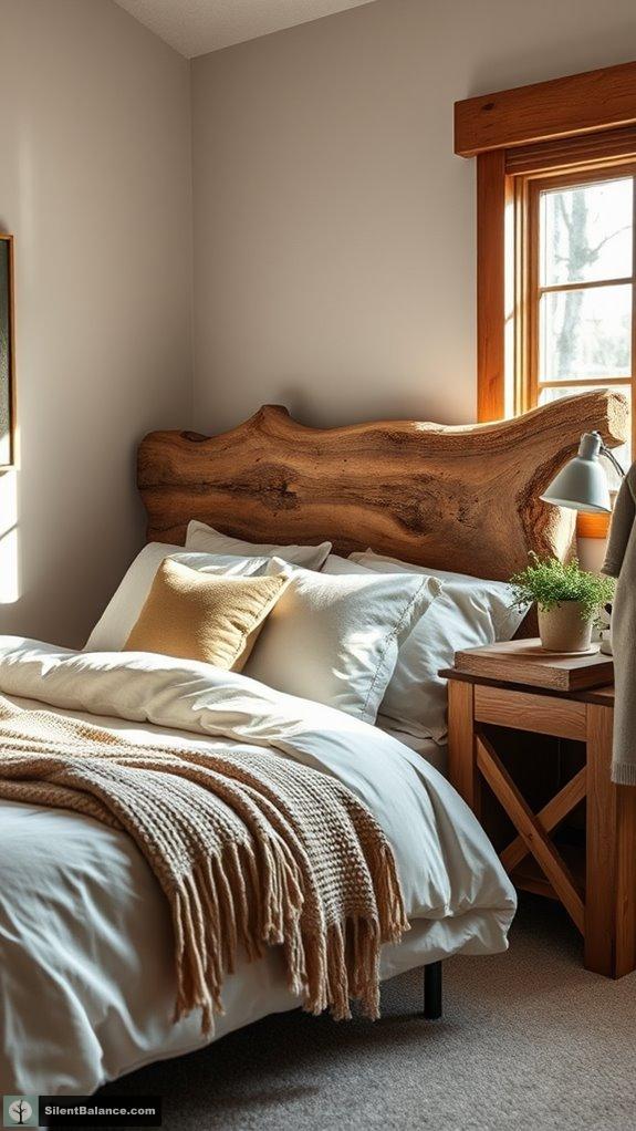 forest inspired headboard designs