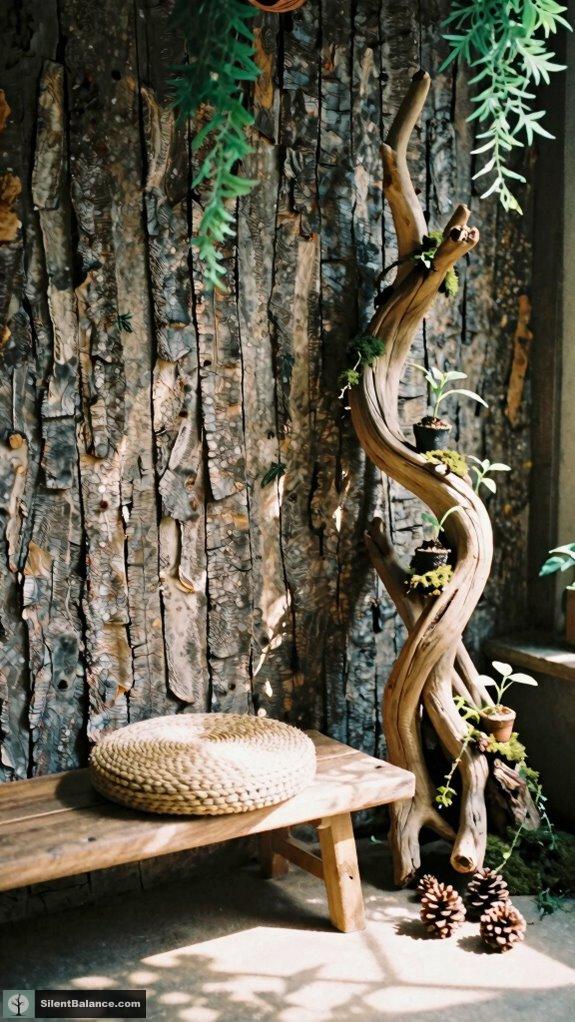 forest inspired natural decor