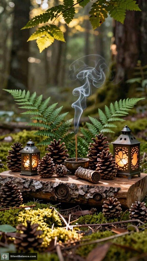 forest inspired ritual symbolism creation