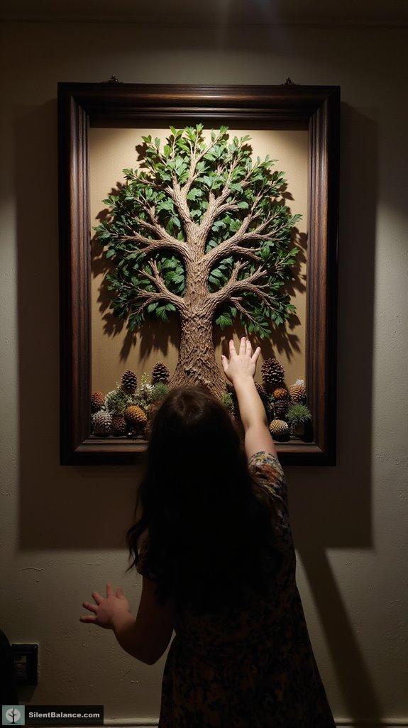 framed nature inspired art