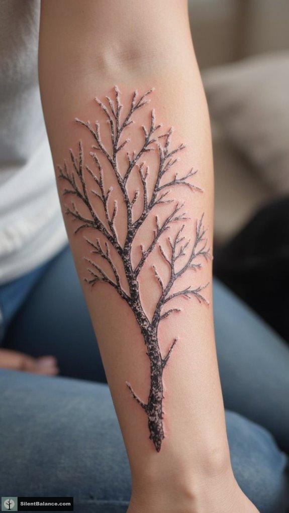 frost kissed tree endurance