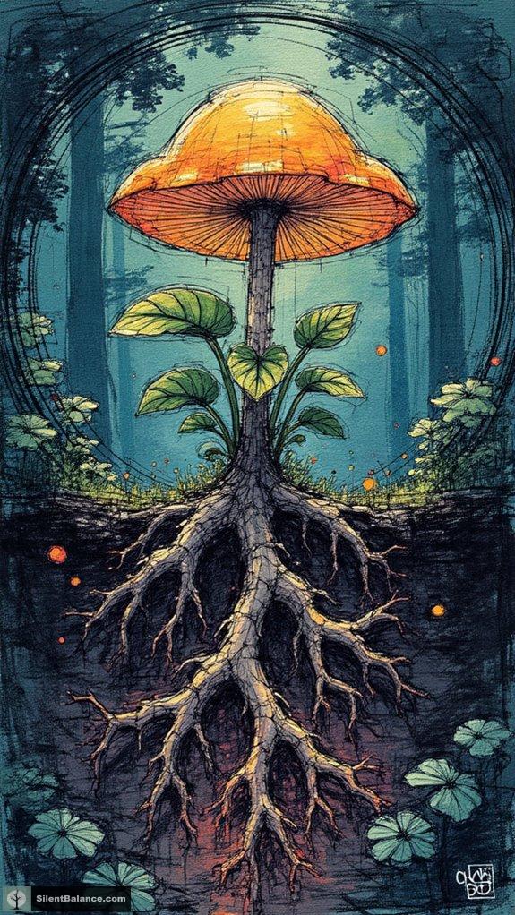 fungal networks enhance plant health