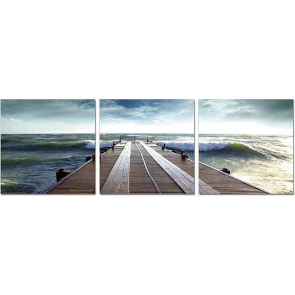 FURINNO Senia 3-Panel Photography Triptych Print