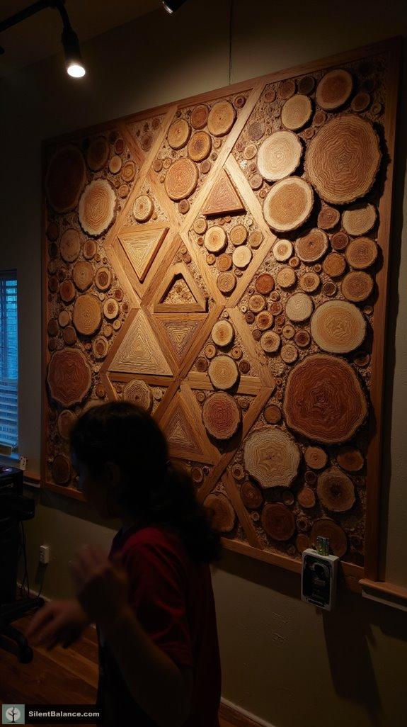 geometric shapes enhance decor