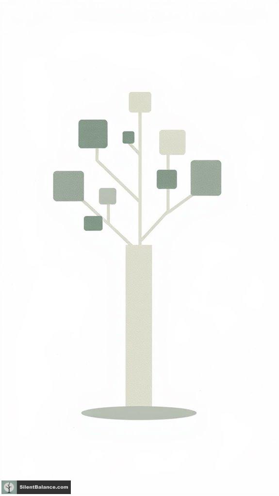 geometric tree art design