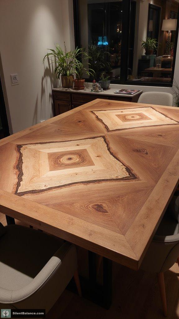 geometric tree ring designs