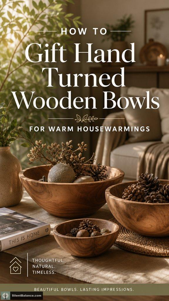 gift handcrafted wooden bowls