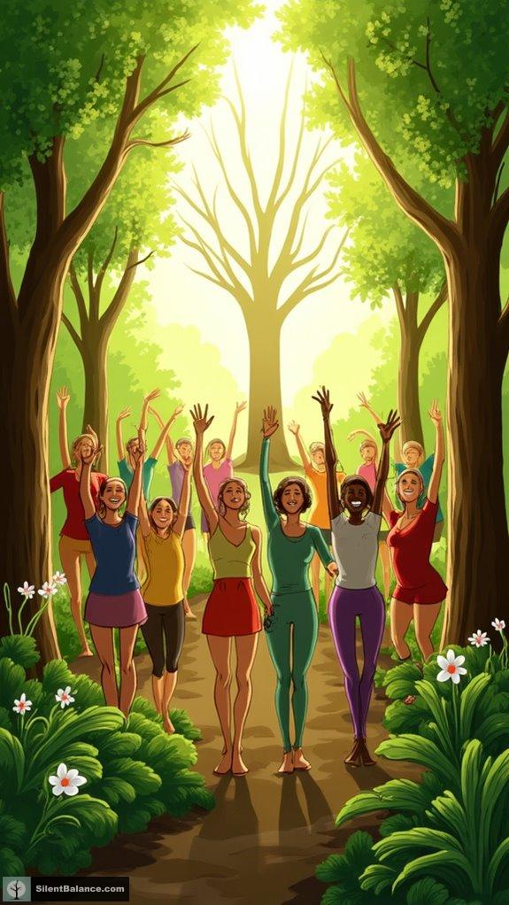 group bonding through nature