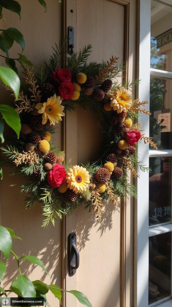 handmade nature inspired wreaths