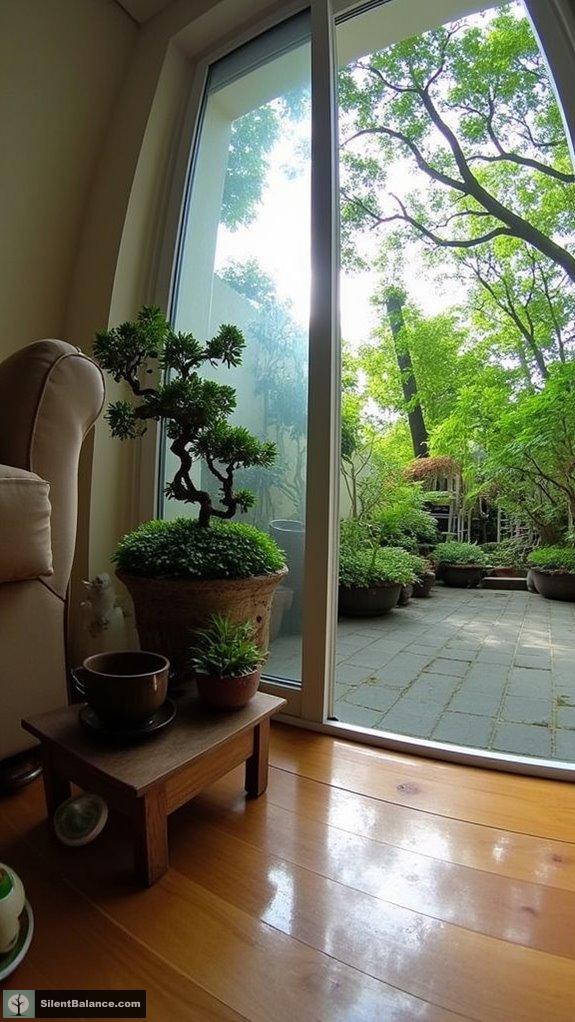 hardscape elements for tranquility