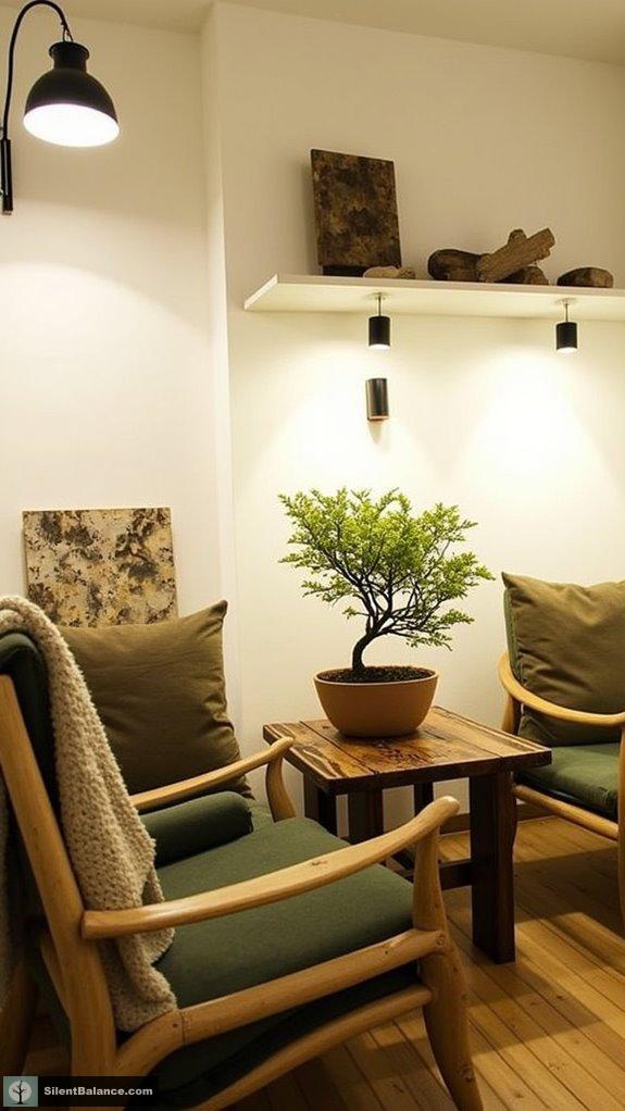 harmonious bonsai color palette