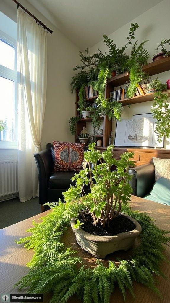 harmonious bonsai plant palettes