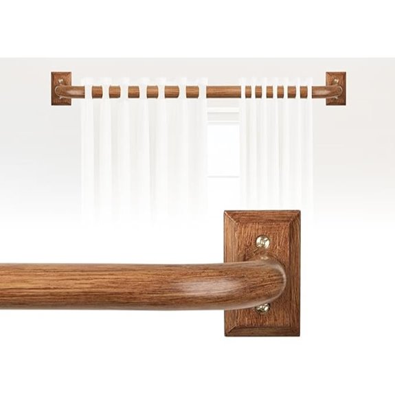 Blackout Curtain Rod 28-60 Inch Heavy Duty Adjustable