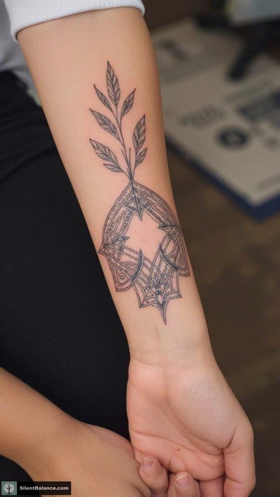 heritage symbol fusion design