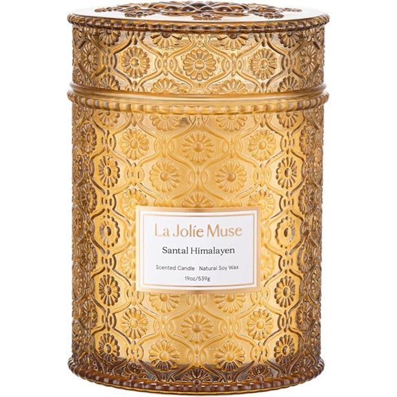Santal Himalayen Scented Candle - Large Soy Jar