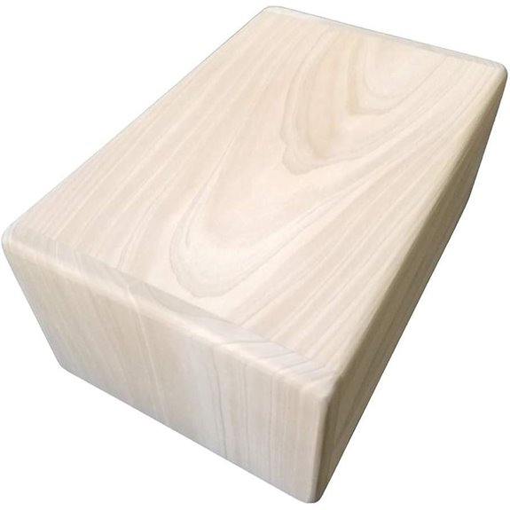 Yoga Block Made from Japanese Hinoki Wood