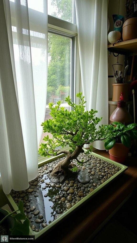 ideal indoor bonsai location