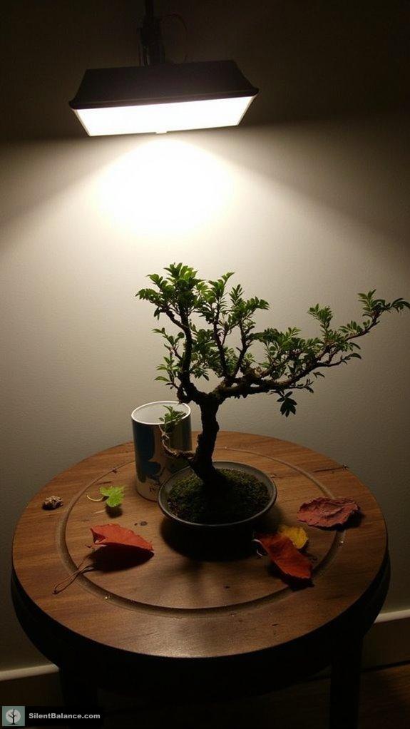 indoor bonsai growth enhancement