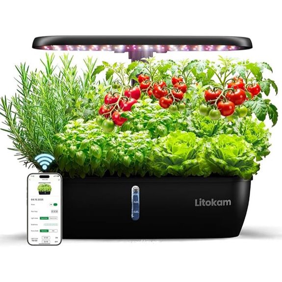Litokam Hydroponics Indoor Garden Kit with App