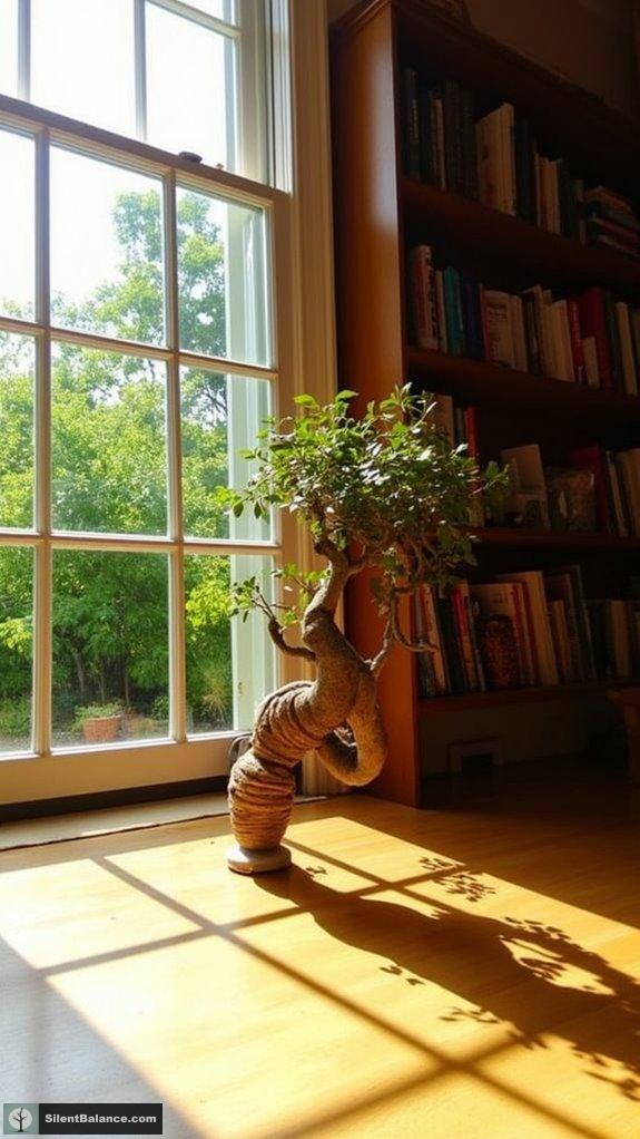 indoor warmth outdoor sunlight