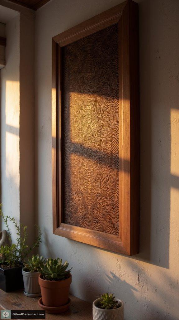 integrated lighting enhances relief