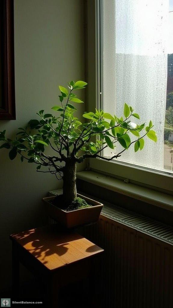 keep bonsai away from heat