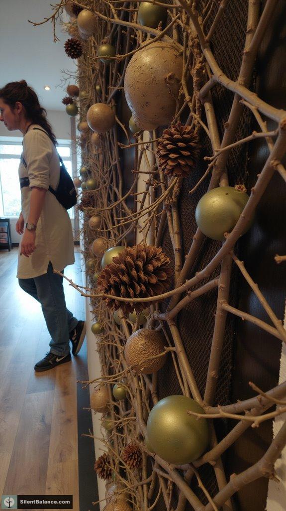 layered branch decor ideas