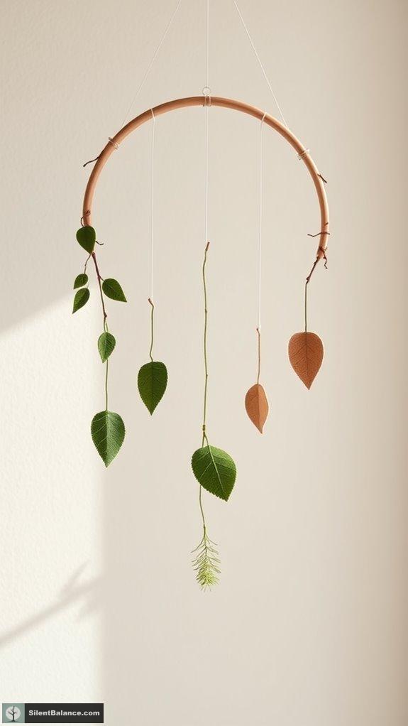 leaf inspired mobile crafting ideas