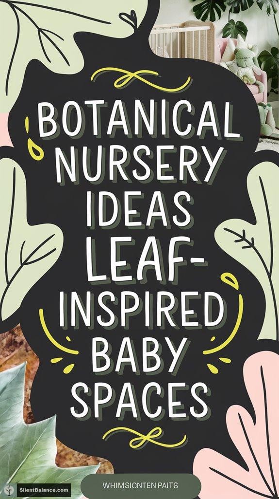 leafy themed nursery designs