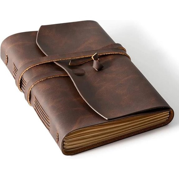 RILIHO Leather Journal Notebook for Writing and Travel
