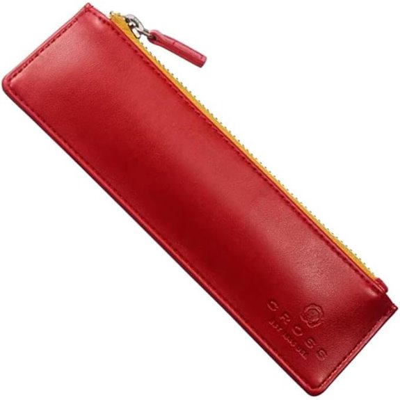 Cross Classic Genuine Leather Zip Pen Pouch