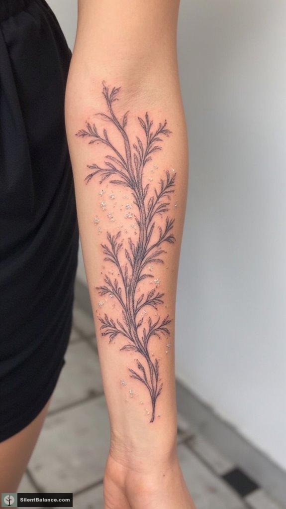 liberating winter branch motifs