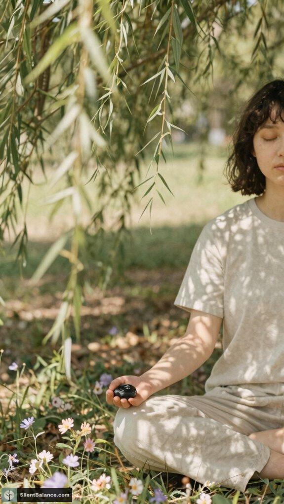 listening to tree vibrations