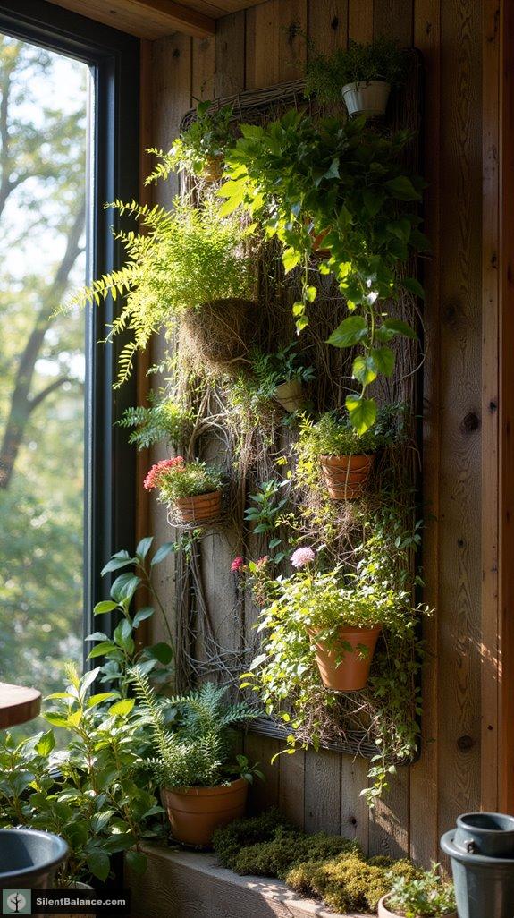 living statement of greenery