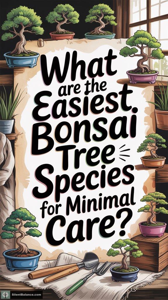 low maintenance bonsai tree species
