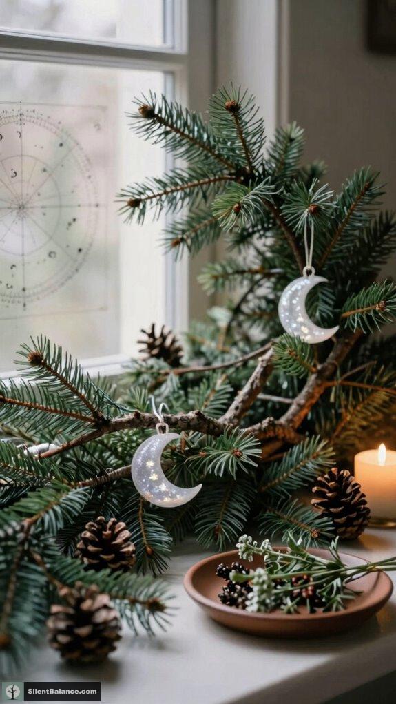 lunar cycle inspired branch symbolism