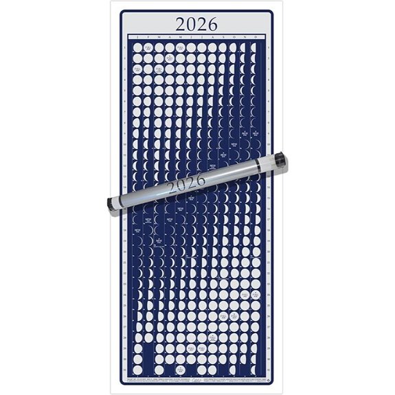 Moon Calendar 2026 Lunar Phases MoonLight