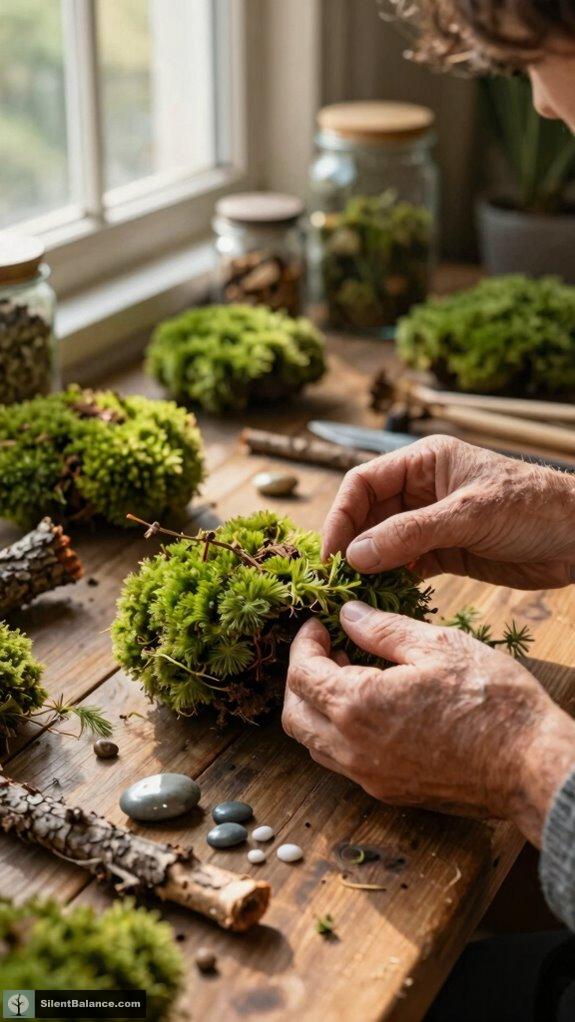 lush natural symbolic decor