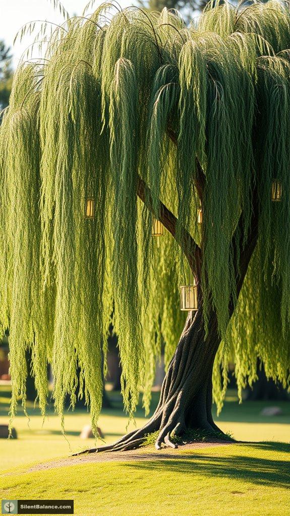 magical willow tree lanterns
