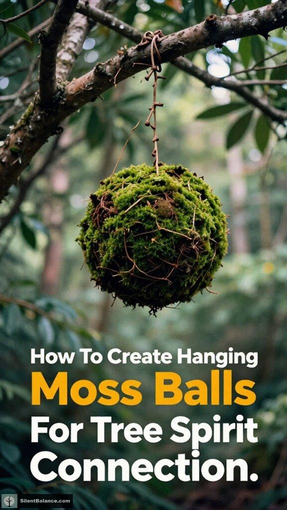 making moss ball tree decor