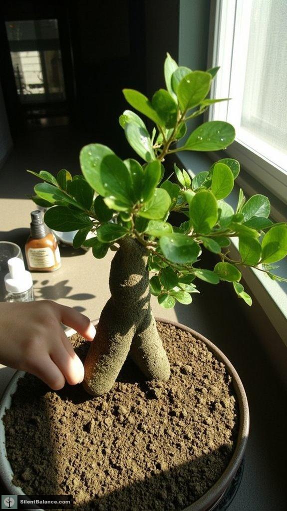 master bonsai watering technique