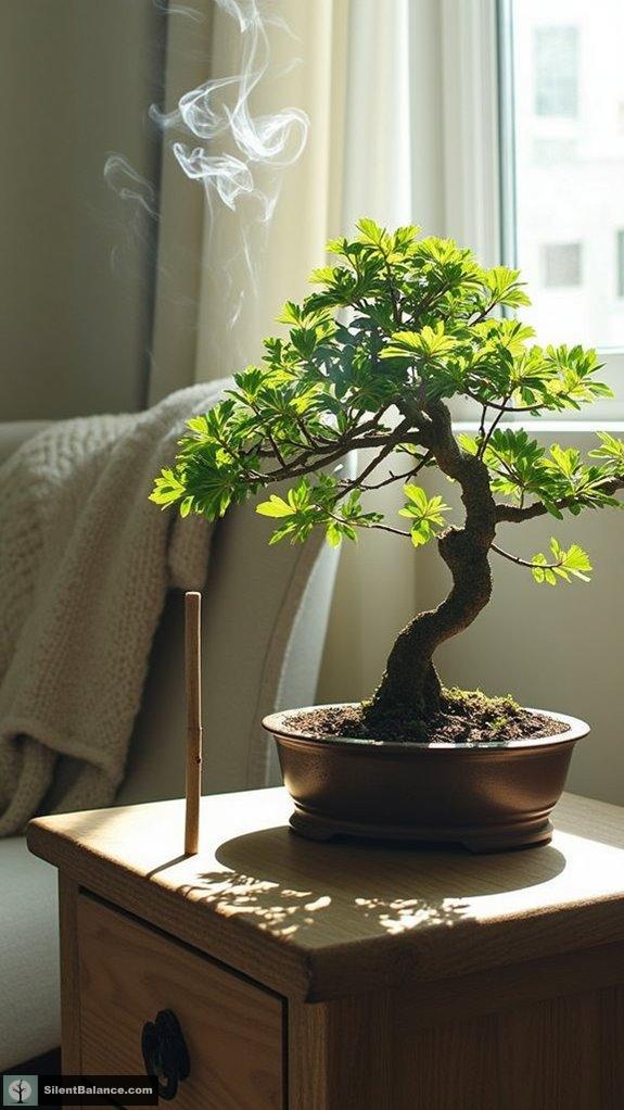 mindfulness through bonsai care