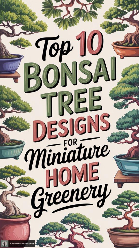 miniature bonsai tree designs