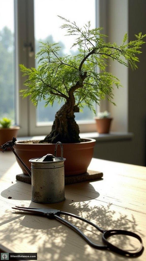 miniature trees enhance minimalism