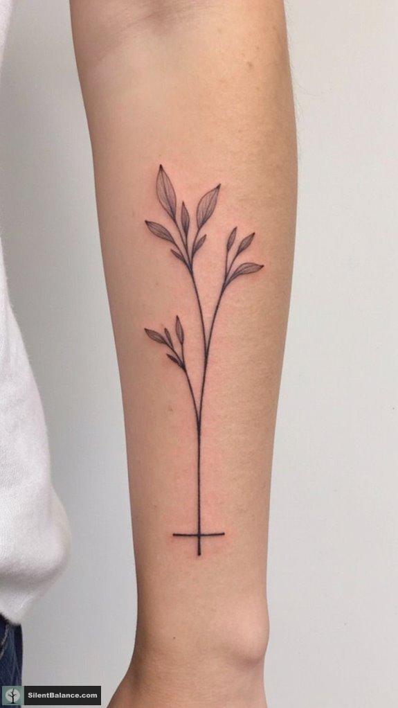 minimalist ancestral heritage tattoos