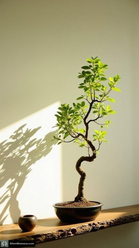 minimalist bonsai artistic principles