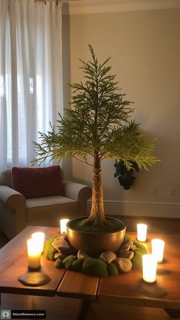 minimalist bonsai artistic serenity