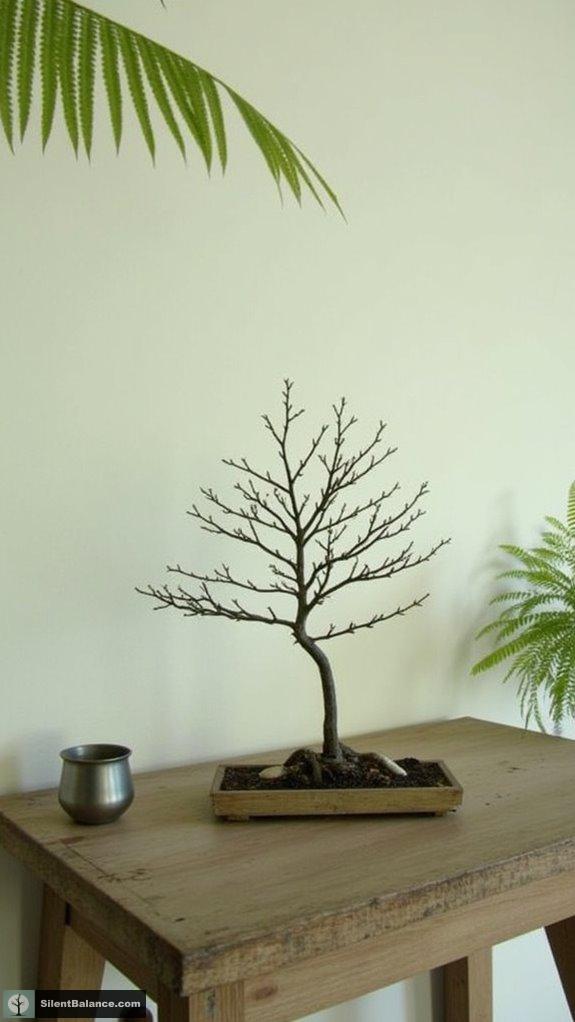 minimalist bonsai design principles