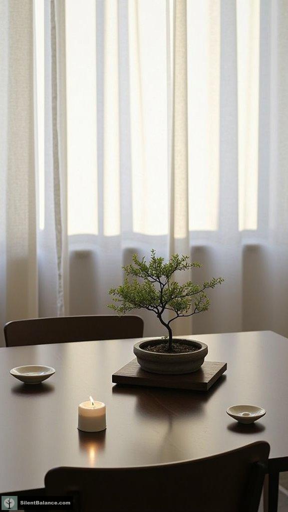 minimalist bonsai display techniques